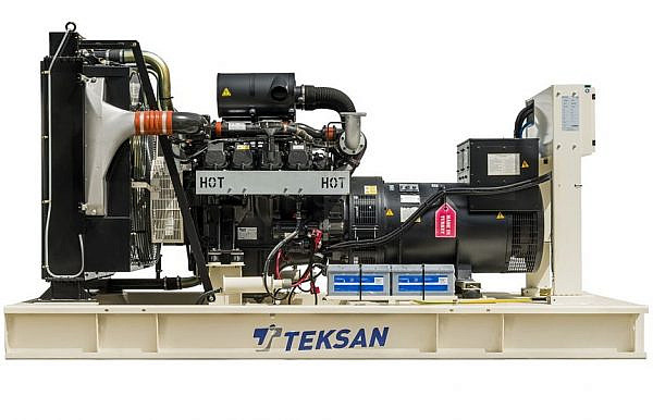 TJ450DW5L дизельный генератор Teksan 324 кВт Открытая на двигателе Doosan P158LE