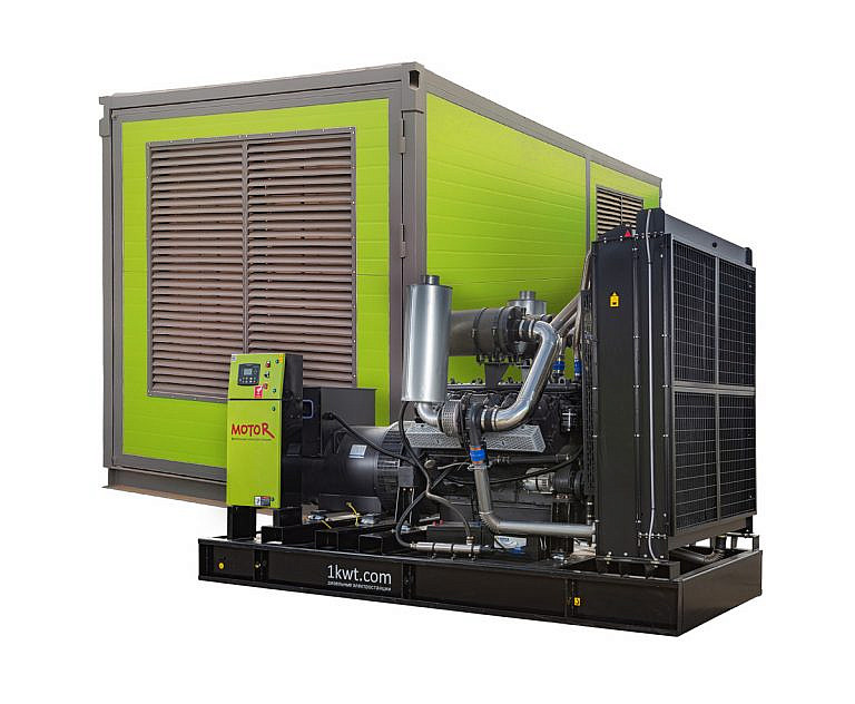 Фото 2 - АД720-T400 дизельный генератор Motor 720 кВт В контейнере на двигателе Yuchai / YC6C1220L-D31.