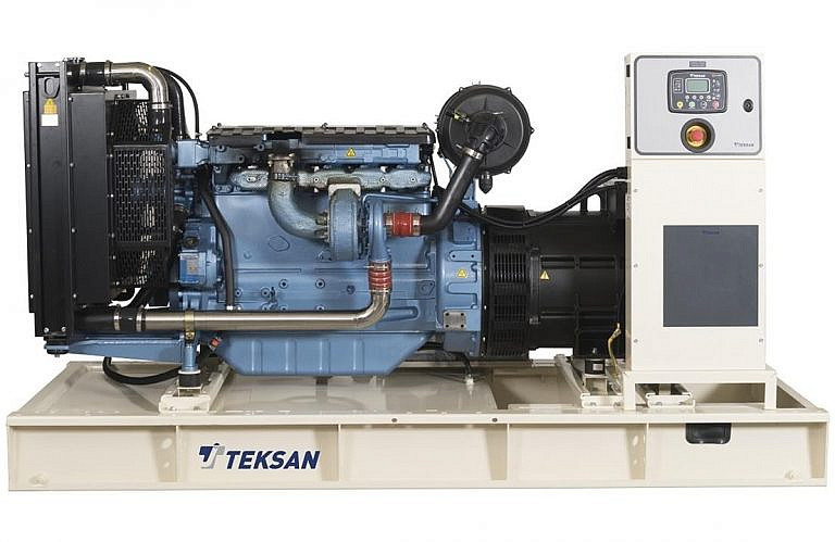 Фото 1 - TJ1400BD5C дизельный генератор Teksan 1000 кВт Открытая на двигателе BAUDOUIN / 12M33G1400/5.